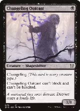 Changeling Outcast (40) — card price