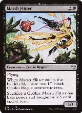 Marsh Flitter (46), Commander: Zendikar Rising — Magic card price