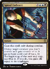 Spinal Embrace (101), Commander: Zendikar Rising — Magic card price