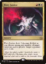 Fiery Justice (164/249), The List Reprints — Magic card price