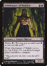 Gatekeeper of Malakir (89/249), The List Reprints — Magic card price