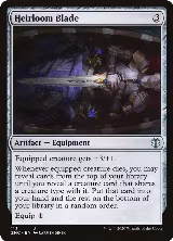 Heirloom Blade (113), Commander: Zendikar Rising — Magic card price