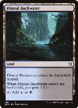Dismal Backwater (128), Commander: Zendikar Rising — Magic card price