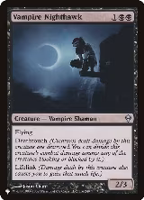 Vampire Nighthawk (ZEN) (116/249), The List Reprints — Magic card price