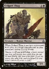 Golgari Thug (87/306), The List Reprints — Magic card price