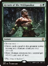 Return of the Wildspeaker (79) — card price