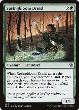 Springbloom Druid (83) — card price