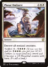 Planar Outburst (19) — card price