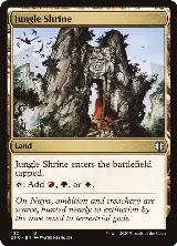 Jungle Shrine (132), Commander: Zendikar Rising — Magic card price