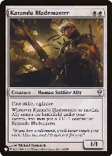 Kazandu Blademaster (16/249), The List Reprints — Magic card price