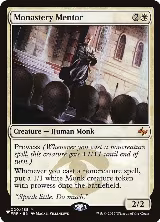 Monastery Mentor (020/185), The List Reprints — Magic card price