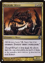 Necrotic Sliver (159/165), The List Reprints — Magic card price