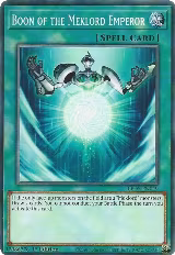 Boon of the Meklord Emperor (LED7-EN049) — card price