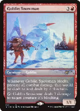 Goblin Snowman (61) — card price