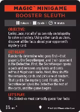 Magic Minigame: Booster Sleuth (3) — card price