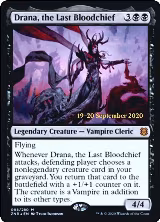 Drana, the Last Bloodchief (98), Prerelease Cards — Magic card price