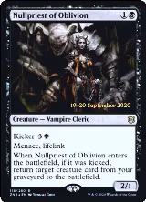 Nullpriest of Oblivion (118), Prerelease Cards — Magic card price