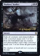 Shadows' Verdict (124), Prerelease Cards — Magic card price