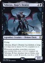Taborax, Hope's Demise (129), Prerelease Cards — Magic card price