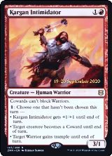Kargan Intimidator (145), Prerelease Cards — Magic card price