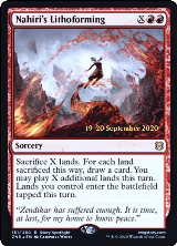Nahiri's Lithoforming (151), Prerelease Cards — Magic card price