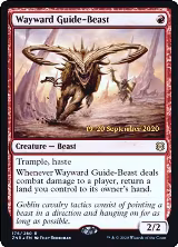 Wayward Guide-Beast (176), Prerelease Cards — Magic card price