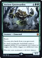 Ancient Greenwarden (178), Prerelease Cards — Magic card price