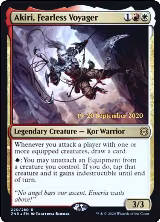 Akiri, Fearless Voyager (220), Prerelease Cards — Magic card price