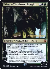 Nissa of Shadowed Boughs (231), Prerelease Cards — Magic card price