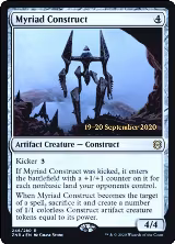 Myriad Construct (246), Prerelease Cards — Magic card price