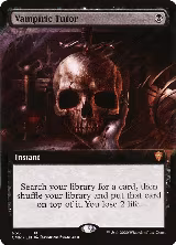 Vampiric Tutor (Extended Art) (656) — card price