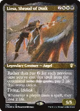 Liesa, Shroud of Dusk (Foil Etched) (606), Commander Legends — Magic card price