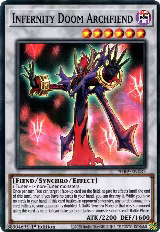 Infernity Doom Archfiend (PHRA-EN037) — card price