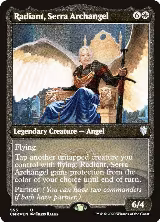 Radiant, Serra Archangel (Foil Etched) (553) — card price