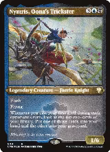 Nymris, Oona's Trickster (Foil Etched) (608) — card price