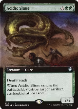Acidic Slime (Extended Art) (673) — card price