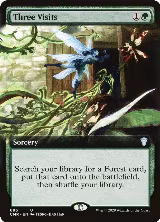 Three Visits (Extended Art) (686) — card price