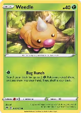 Weedle (001/185), Vivid Voltage — Pokémon card price