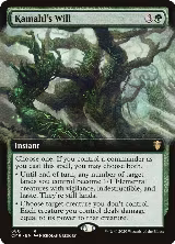 Kamahl's Will (Extended Art) (680) — card price