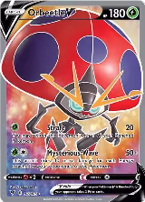 Orbeetle V (Full Art) (166/185) — card price
