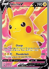 Pikachu V (Full Art) (170/185), Vivid Voltage — Pokémon card price