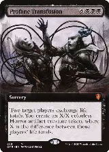 Profane Transfusion (Extended Art) (653) — card price
