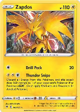 Zapdos (048/185), Vivid Voltage — Pokémon card price