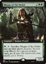 Magus of the Order (Extended Art) (682) — card price