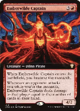 Emberwilde Captain (Extended Art) (664) — card price