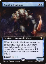 Amphin Mutineer (Extended Art) (629) — card price