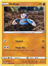 Drilbur (091/185), Vivid Voltage — Pokémon card price