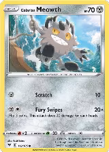 Galarian Meowth (112/185) — card price