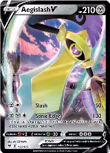 Aegislash V (126/185), Vivid Voltage — Pokémon card price