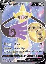 Aegislash V (Full Art) (177/185) — card price